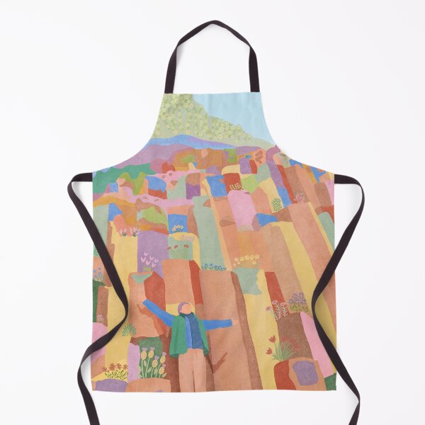Item preview, A joyful, hand-drawn Procreate artwork inspired by Iceland’s unique landscape  designed and sold by Thyme Travel Designs.