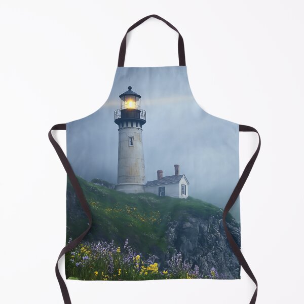 Item preview, Cliftop Lighthouse in the Fog designed and sold by Boddicca.