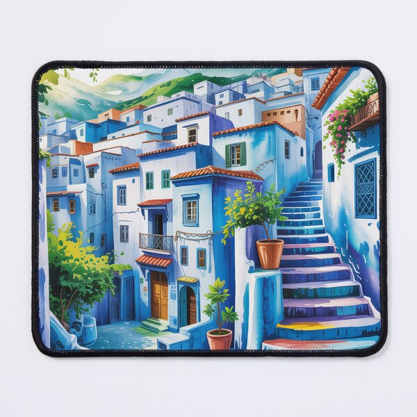 Item preview, mesmerizing city of Chefchaouen designed and sold by Lilashakti ⭐️ ⭐️ ⭐️ ⭐️ ⭐️.