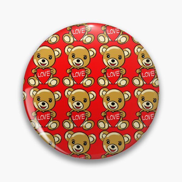 Artikelvorschau, Teddybär-Druckmusterdesign entworfen und verkauft von Swati's Digital Den.