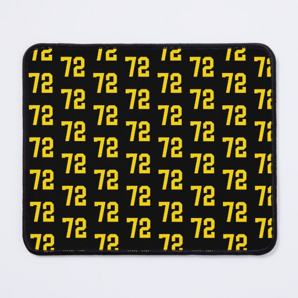 Item preview, Bold Yellow Sport Number 72 designed and sold by NECHSTORE.