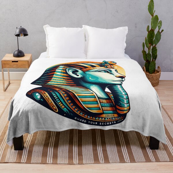 Item preview, Tutankhamun, Egyptian, pharaoh, ancient Egypt, mummy designed and sold by TrueArtVibes.