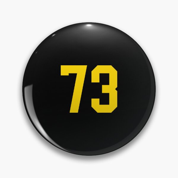 Item preview, Bold Yellow Sport Number 73 designed and sold by NECHSTORE.