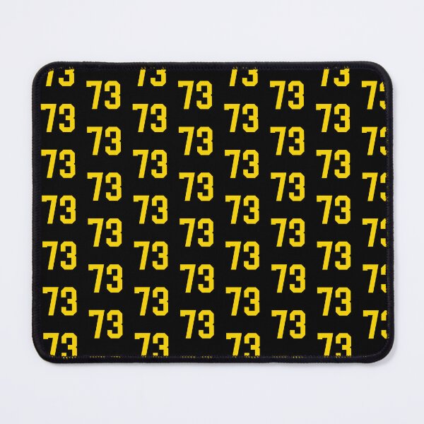 Item preview, Bold Yellow Sport Number 73 designed and sold by NECHSTORE.