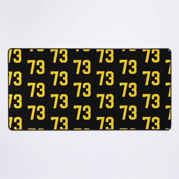 Item preview, Bold Yellow Sport Number 73 designed and sold by NECHSTORE.