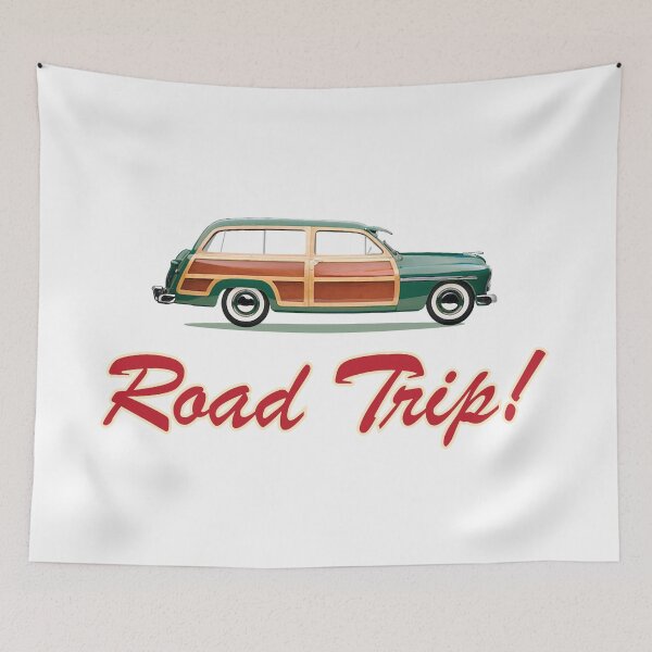 Item preview, Road Trip Retro Vacation  designed and sold by Futurebeachbum.