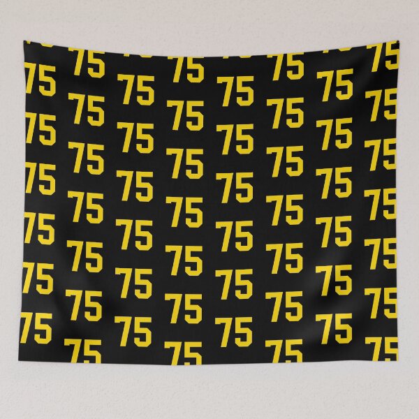 Item preview, Bold Yellow Sport Number 75 designed and sold by NECHSTORE.