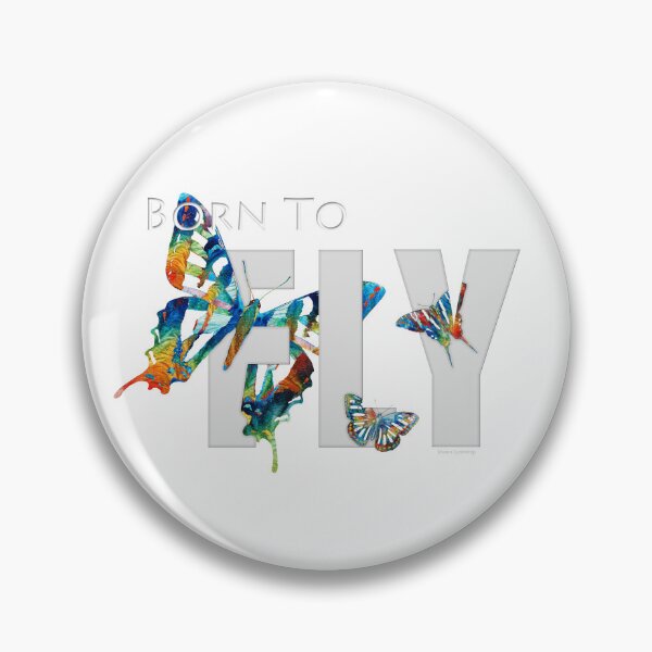 Item preview, Born To Fly Two Butterfly Art designed and sold by Sharon Cummings Art.