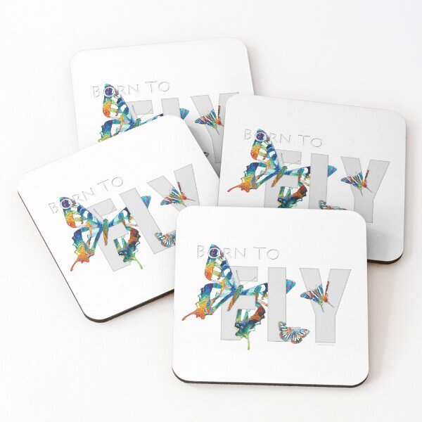 Item preview, Born To Fly Two Butterfly Art designed and sold by Sharon Cummings Art.