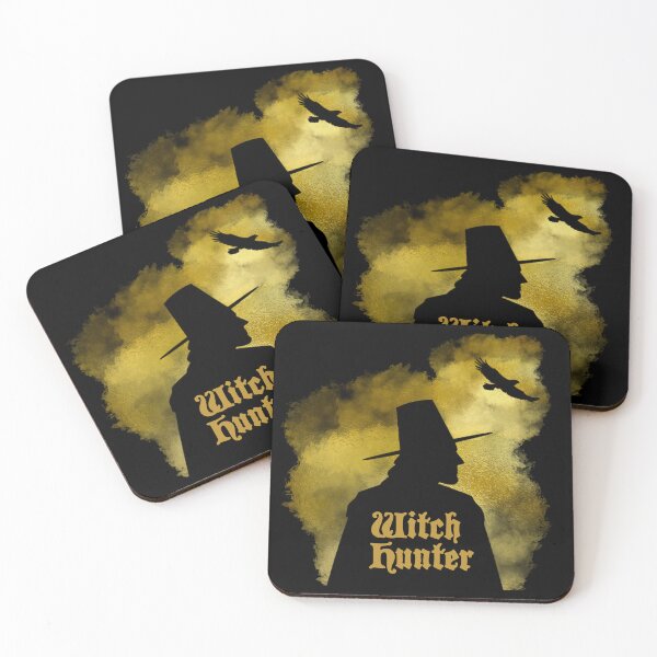 Item preview, Witch Hunter Silhouette Gold Mist designed and sold by AudioEpics.