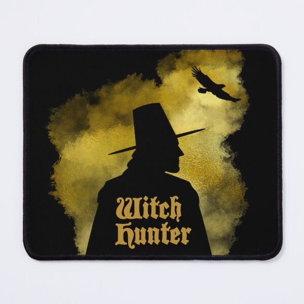 Item preview, Witch Hunter Silhouette Gold Mist designed and sold by AudioEpics.