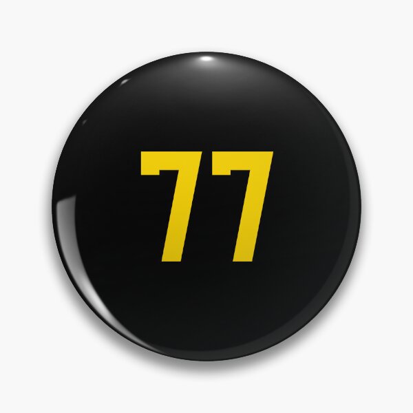 Item preview, Bold Yellow Sport Number 77 designed and sold by NECHSTORE.