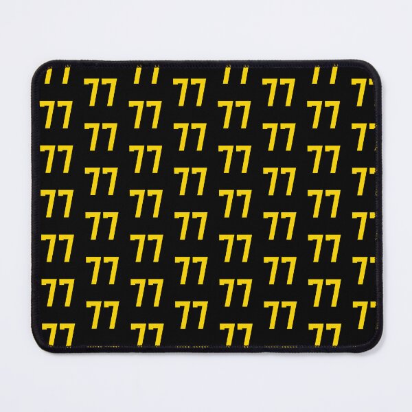 Item preview, Bold Yellow Sport Number 77 designed and sold by NECHSTORE.