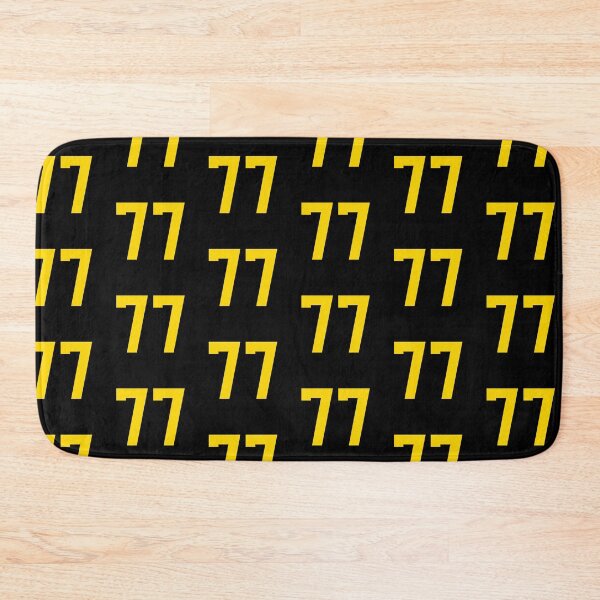 Item preview, Bold Yellow Sport Number 77 designed and sold by NECHSTORE.