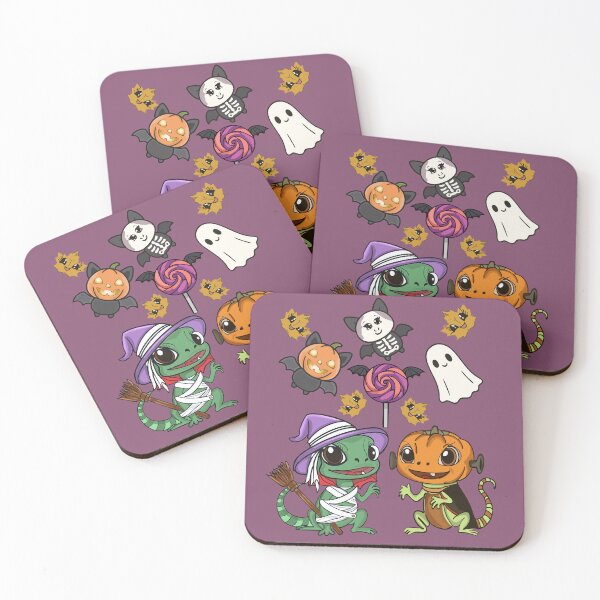 Item preview,  Colorful cartoon Halloween monsters designed and sold by CheriTanya.