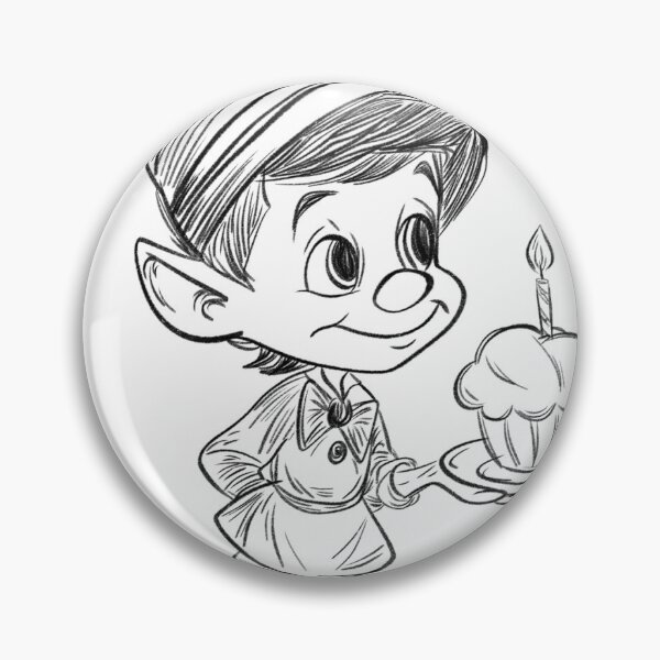 Item preview, Cute Elf Birthday Postcard – Whimsical Birthday Card designed and sold by artista.magico.