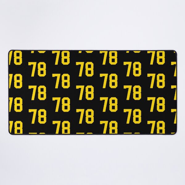 Item preview, Bold Yellow Sport Number 78 designed and sold by NECHSTORE.