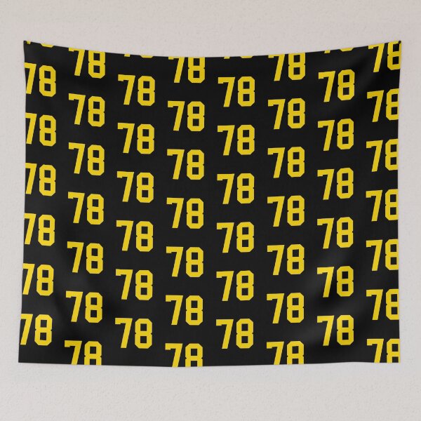 Item preview, Bold Yellow Sport Number 78 designed and sold by NECHSTORE.