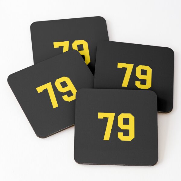 Item preview, Bold Yellow Sport Number 79 designed and sold by NECHSTORE.