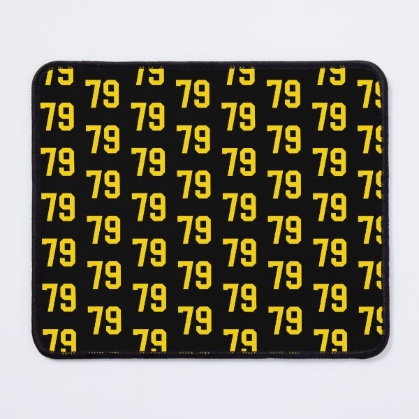 Item preview, Bold Yellow Sport Number 79 designed and sold by NECHSTORE.