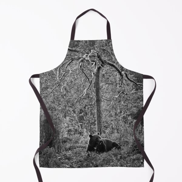 Item preview, Rest and peace. Brown bear 2025 bw designed and sold by Jouko Lehto Photography.