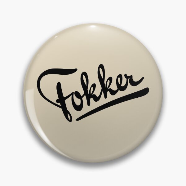 Item preview, Fokker WW1 WW2 German Dutch Aircraft Company Logo designed and sold by MilitaryMart.