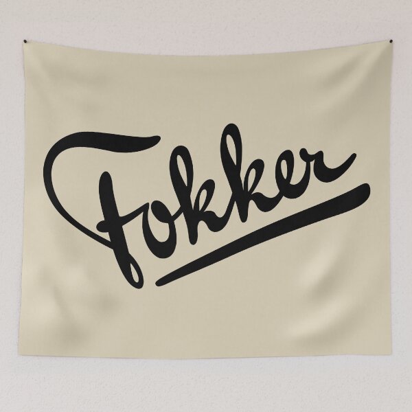 Item preview, Fokker WW1 WW2 German Dutch Aircraft Company Logo designed and sold by MilitaryMart.