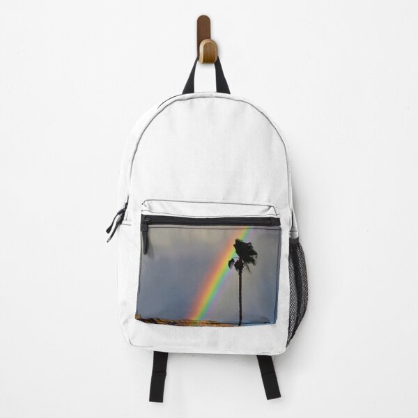 Item preview, Rainbow Amazing Palm Tree Mountains designed and sold by simonjayphotos.