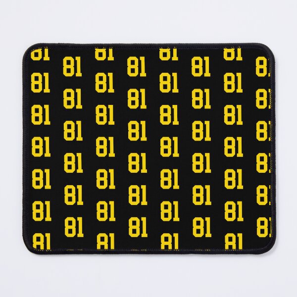 Item preview, Bold Yellow Sport Number 81 designed and sold by NECHSTORE.