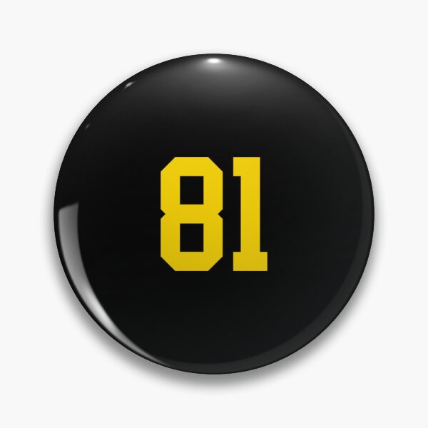 Item preview, Bold Yellow Sport Number 81 designed and sold by NECHSTORE.