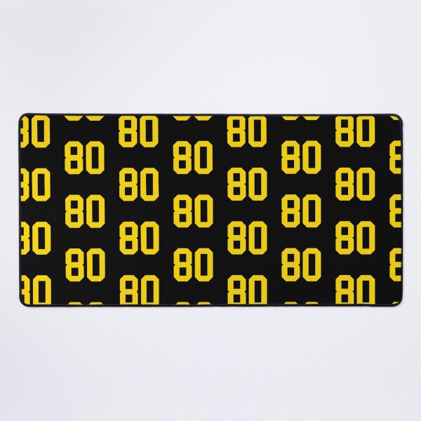 Item preview, Bold Yellow Sport Number 80 designed and sold by NECHSTORE.