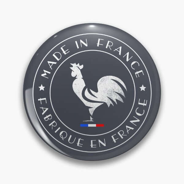 Item preview, MADE IN FRANCE Gallic Rooster Two Stars designed and sold by frenchsalsa.