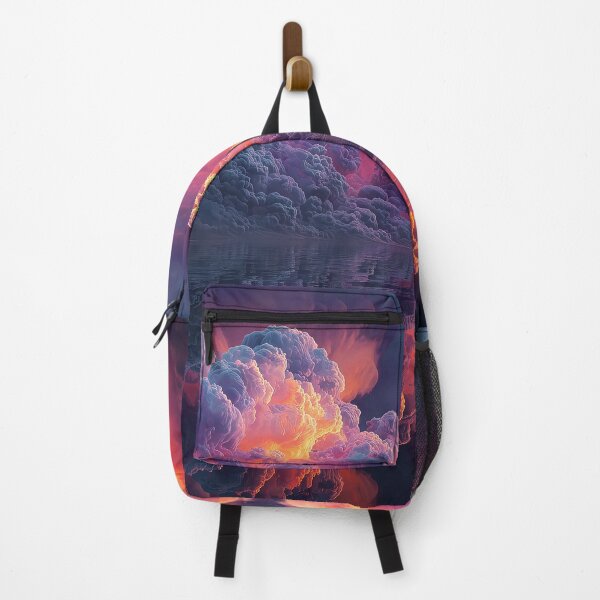Item preview, Surreal Glowing Sunset Clouds Reflected In Water designed and sold by Jirka Svetlik, Studio Illuvision.