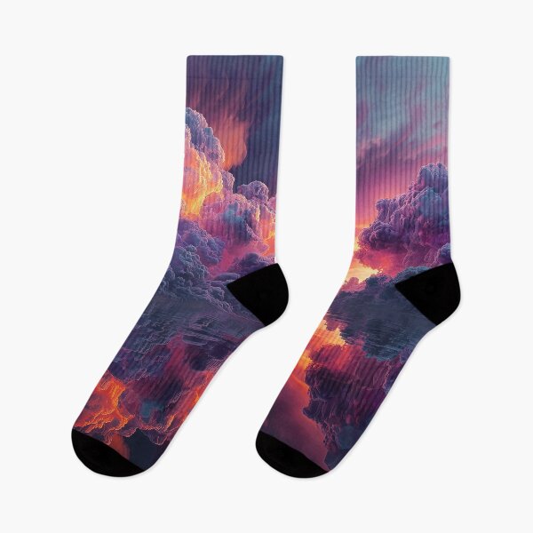 Item preview, Surreal Glowing Sunset Clouds Reflected In Water designed and sold by Jirka Svetlik, Studio Illuvision.