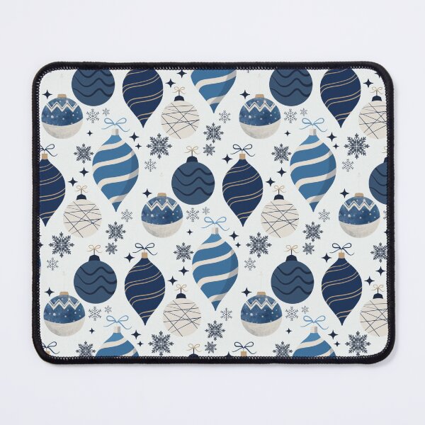 Item preview, Blue Christmas Baubles designed and sold by LittleHaywoodLane.