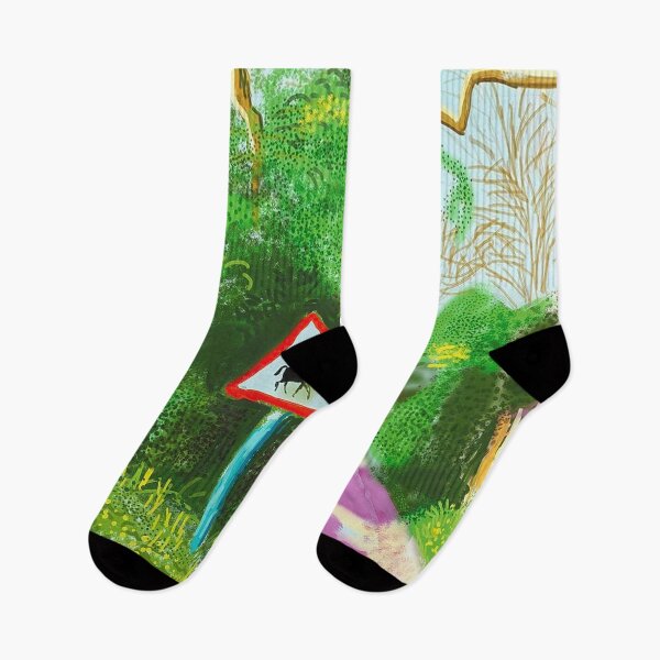 Item preview, The Arrival Of Spring In Woldgate East Yorkshire 5th May 2011by David Hockney designed and sold by FEUVSD.