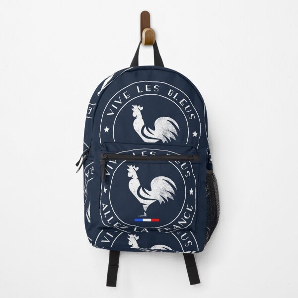 Item preview, Allez la France Vive les Bleus Gallic Rooster Two Stars designed and sold by frenchsalsa.