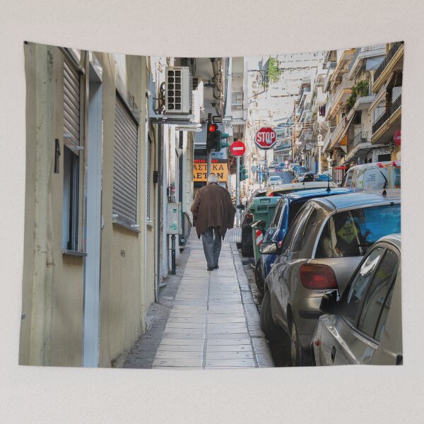 Item preview, On the Sidewalk designed and sold by Imbeccable Images.