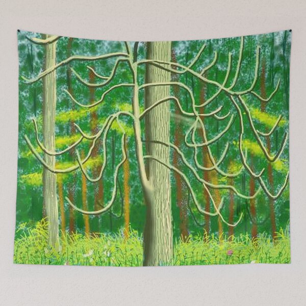 Item preview, The Arrival Of Spring In Woldgate East Yorkshire 4th May 2011 by David Hockney designed and sold by FEUVSD.