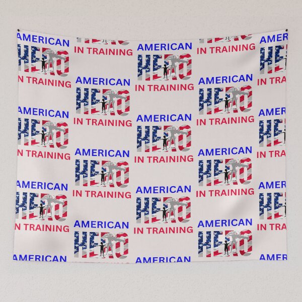 Item preview, American future super hero in training designed and sold by erozzz.