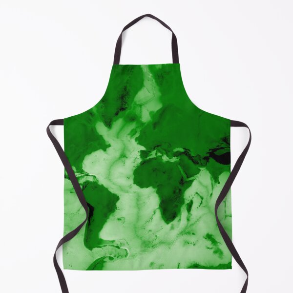 Item preview, The World in Green Splatters designed and sold by AceMaps7.