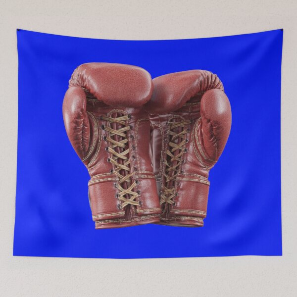 Item preview, Vintage Boxing Gloves – Classic Fighter Design designed and sold by AlexLineArt.