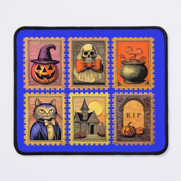 Item preview, Spooky Fun Halloween Stamps Design 4 designed and sold by DigitalandPhoto.