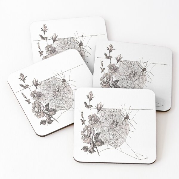 Item preview, Spider weaving its web designed and sold by michplante60.