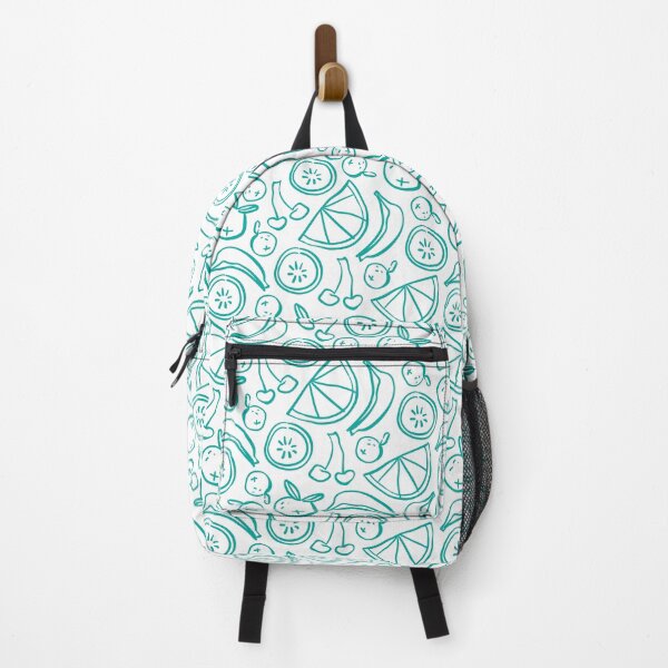 Item preview, Fruit Pattern Turquoise Design designed and sold by VibeTCreations.