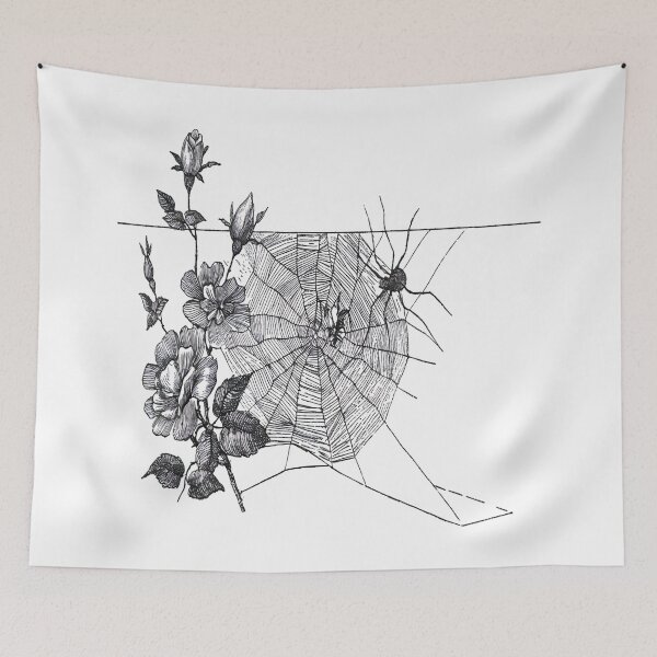 Item preview, Spider weaving its web designed and sold by michplante60.