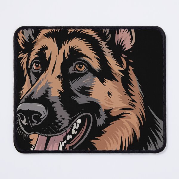 Item preview, Guardian Gaze: The Noble German Shepherd 3 designed and sold by KingdomArt101.