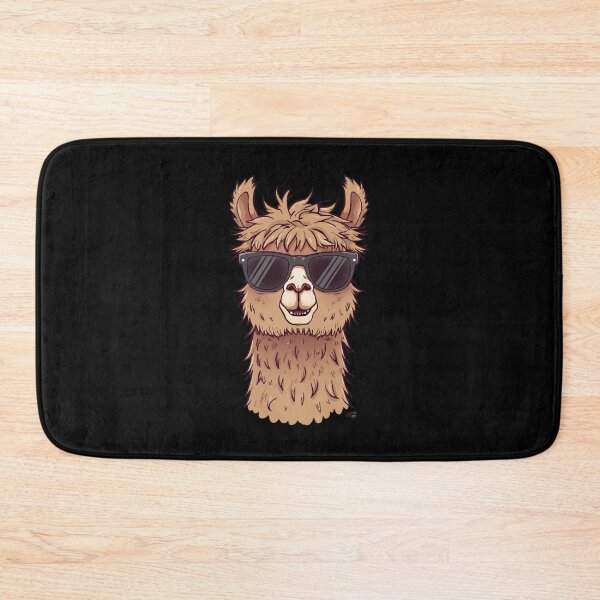 Item preview, Alpaca with sunglasses – Funny Cartoon Doodle Animal designed and sold by gushtera.