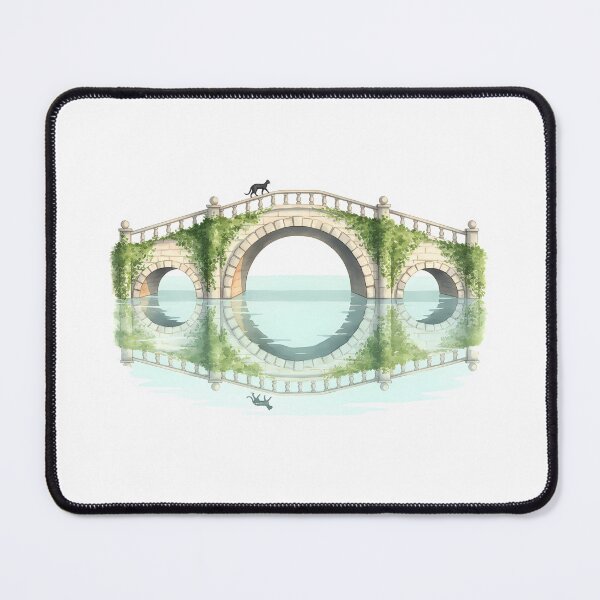 Item preview, The Journey of Little Cat Purry: Purry and Arch Bridge designed and sold by AeonaDesign.