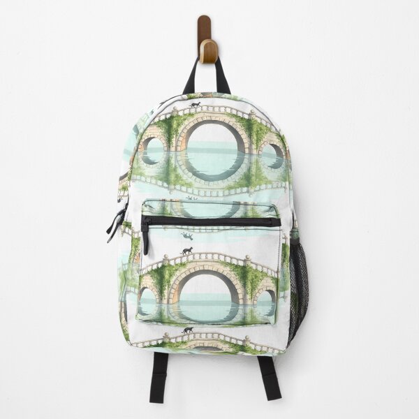 Item preview, The Journey of Little Cat Purry: Purry and Arch Bridge designed and sold by AeonaDesign.